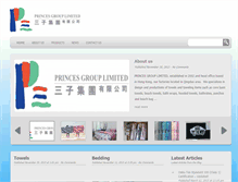 Tablet Screenshot of princes-group.com
